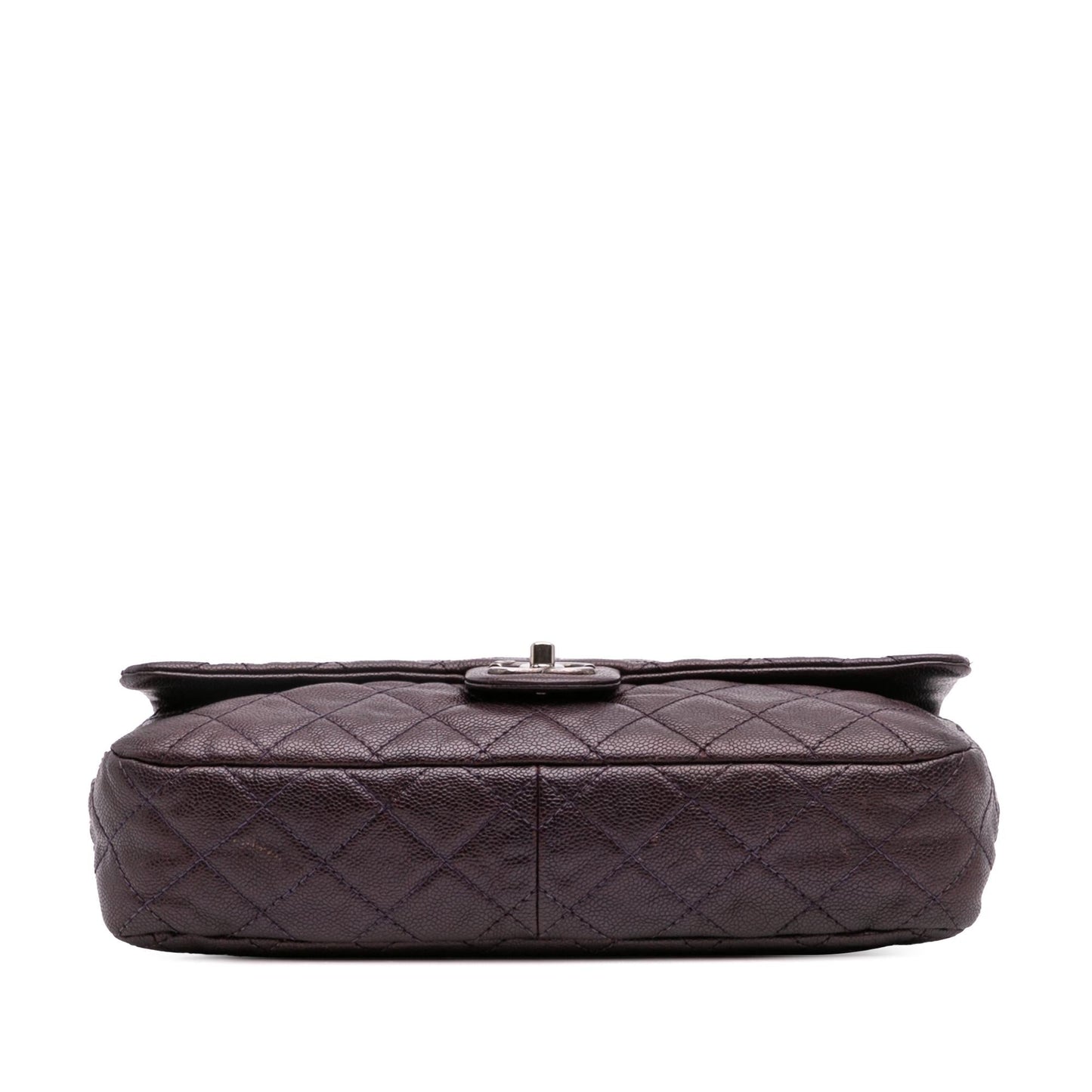 Chanel Jumbo Quilted Iridescent Caviar Easy Flap