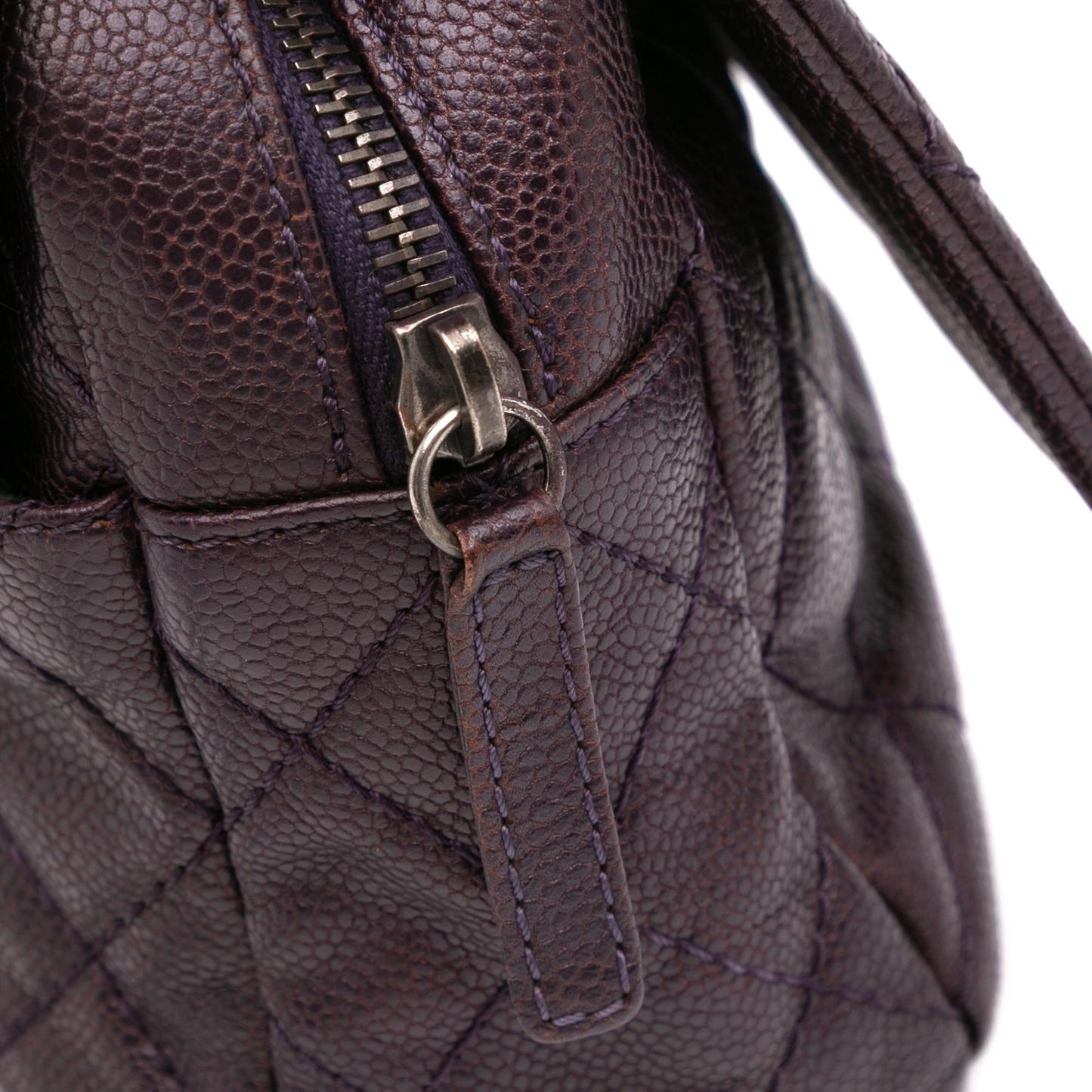 Chanel Jumbo Quilted Iridescent Caviar Easy Flap