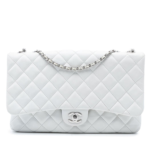 Chanel Jumbo Quilted Lambskin 3 Accordion Flap