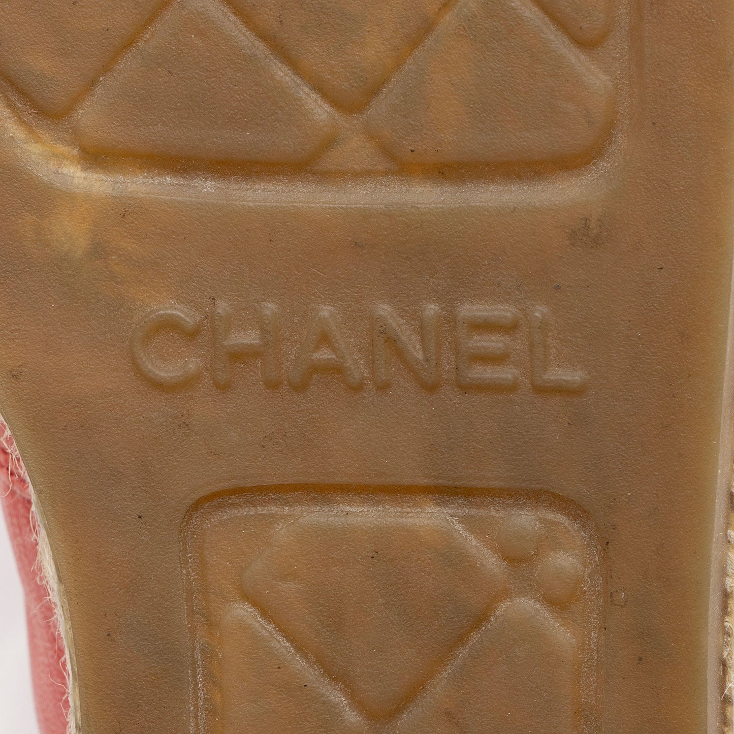 Chanel Lambskin CC Espadrilles - Size 7 / 37 (SHF-mU3mEW)