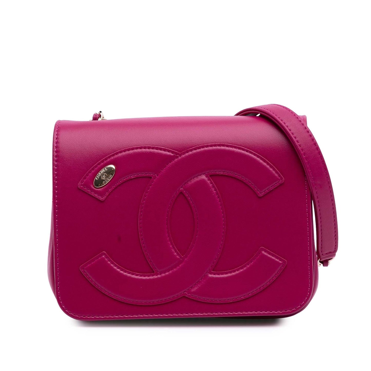 Chanel Lambskin CC Mania Flap