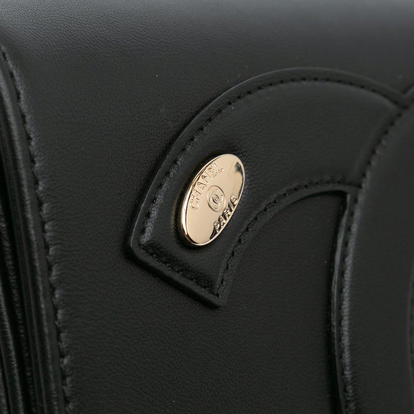 Chanel Lambskin CC Mania Flap
