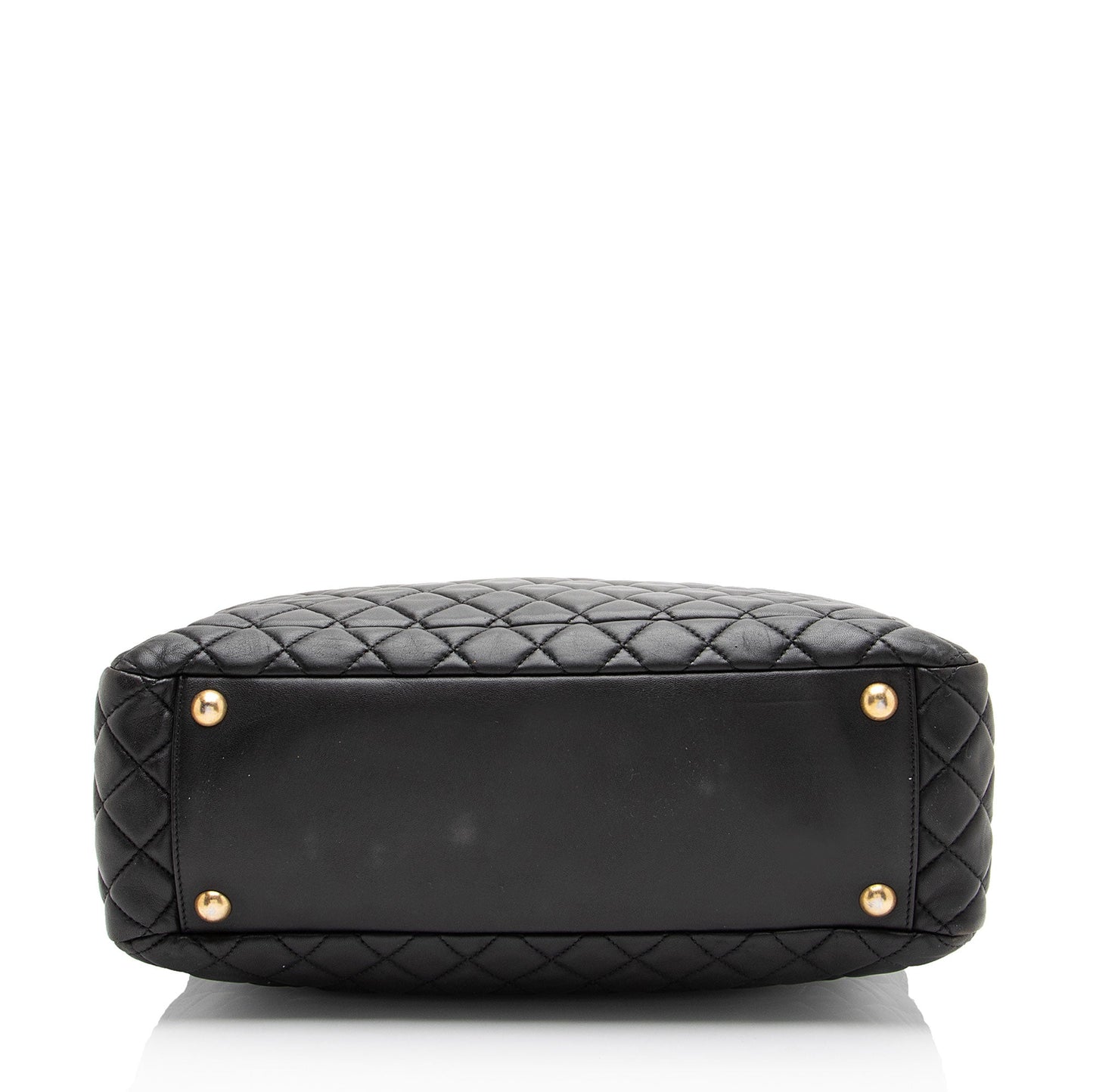 Chanel Lambskin CC Medallion Tote