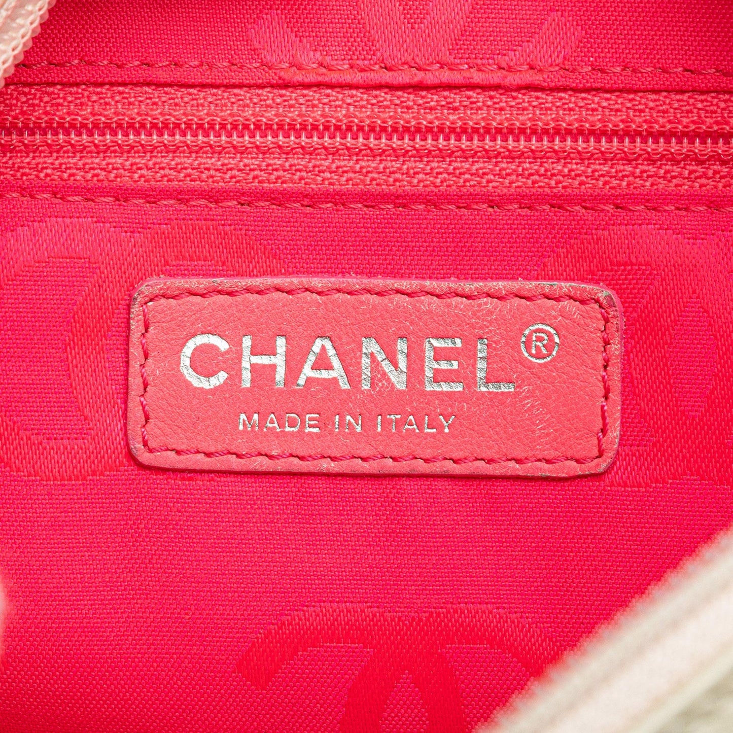 Chanel Lambskin Cambon Ligne Pochette