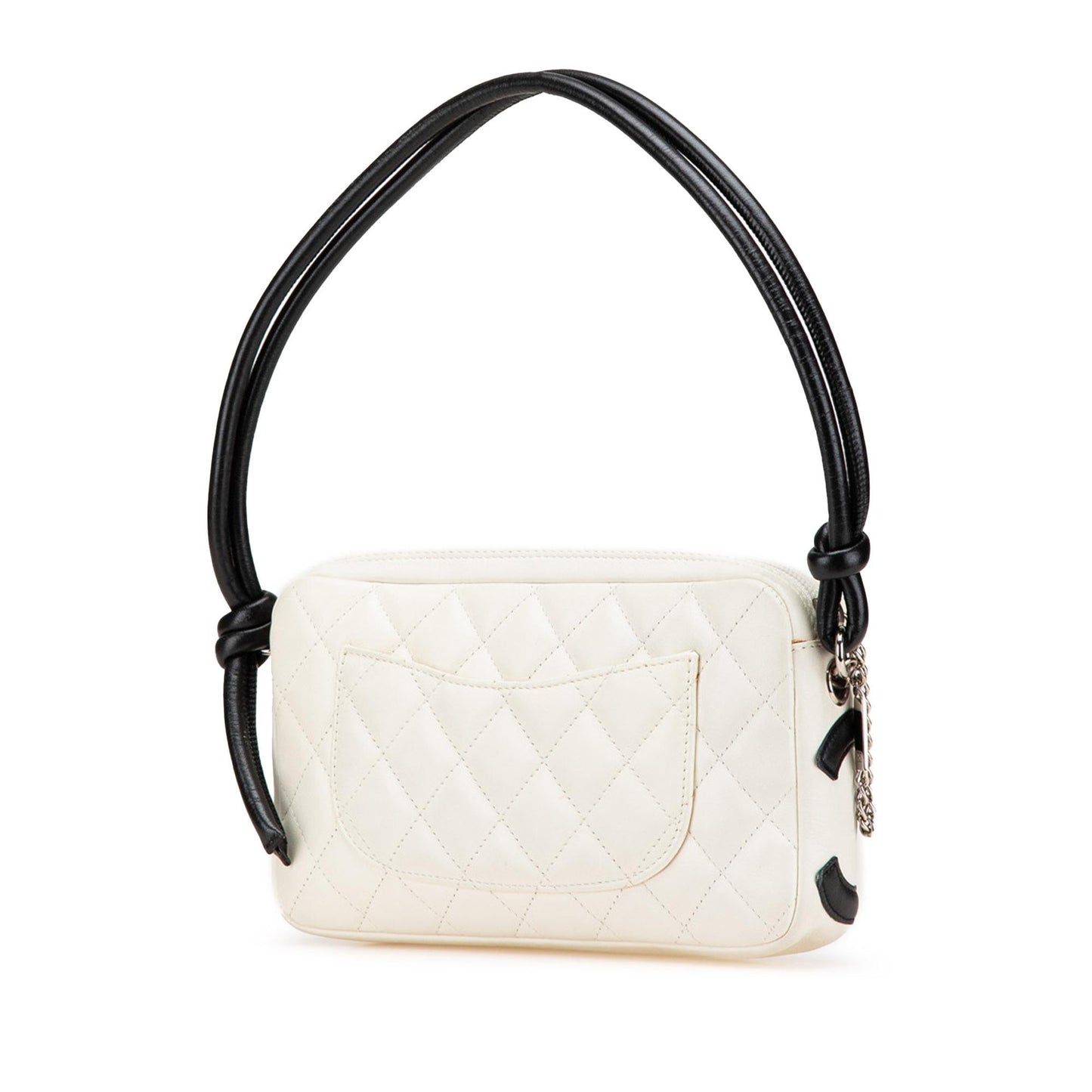 Chanel Lambskin Cambon Ligne Pochette