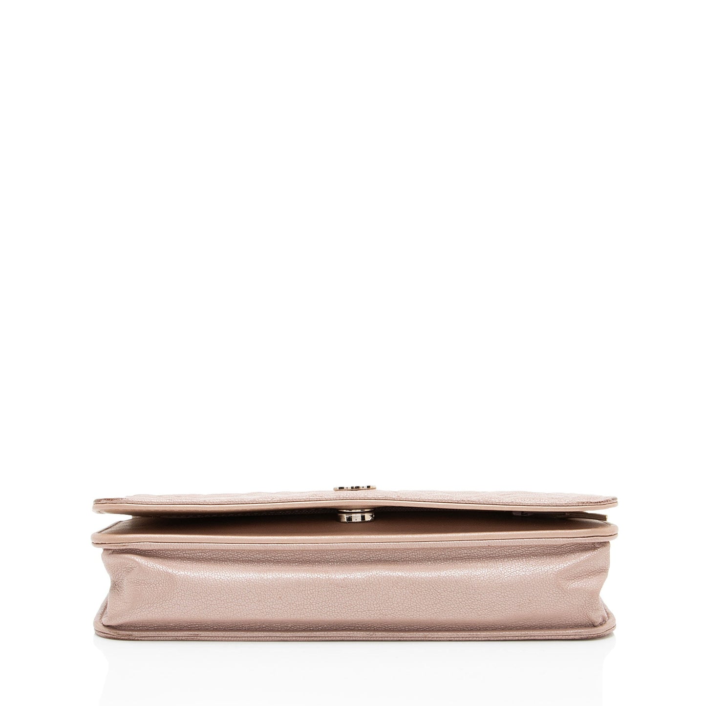 Chanel Lambskin Camellia Wallet on Chain