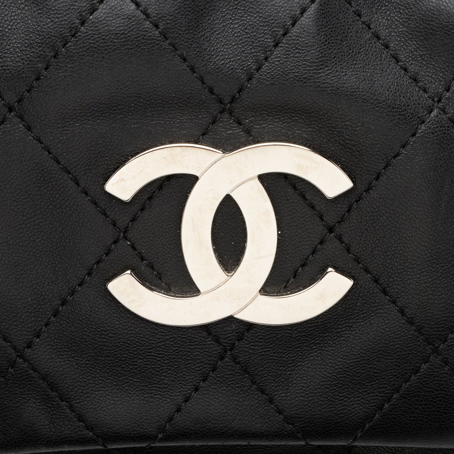 Chanel Lambskin Chain Around Flap Tote