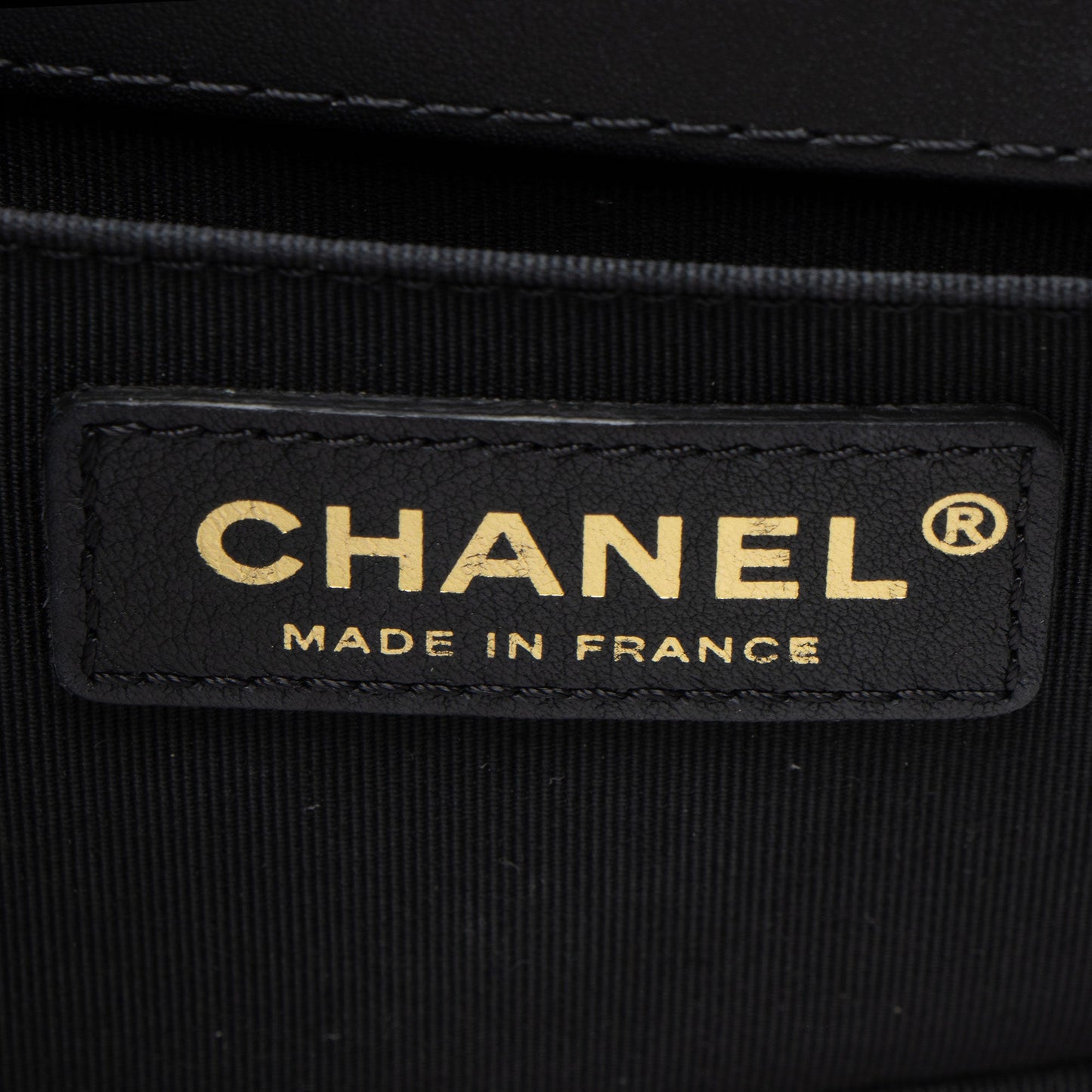 Chanel Lambskin Chain Around Small Boy Bag