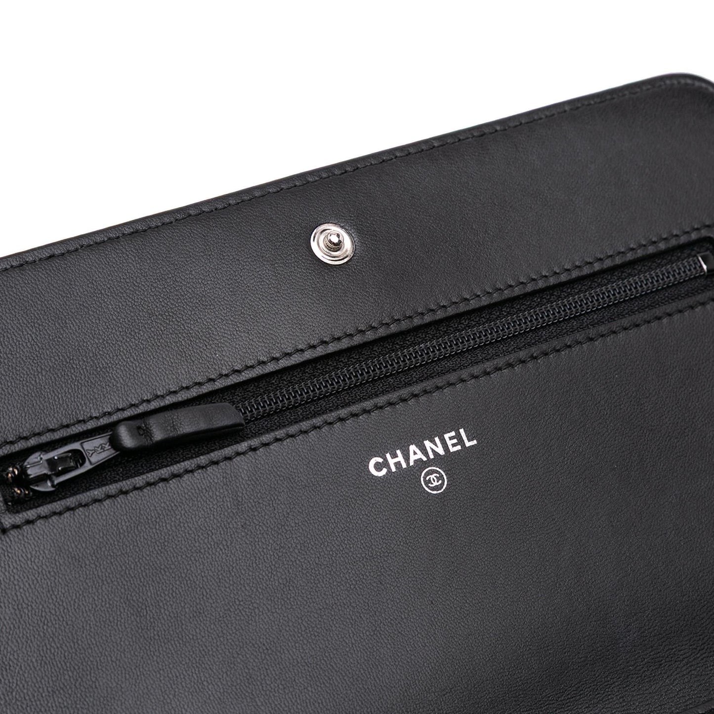 Chanel Lambskin Coco Boy Wallet On Chain