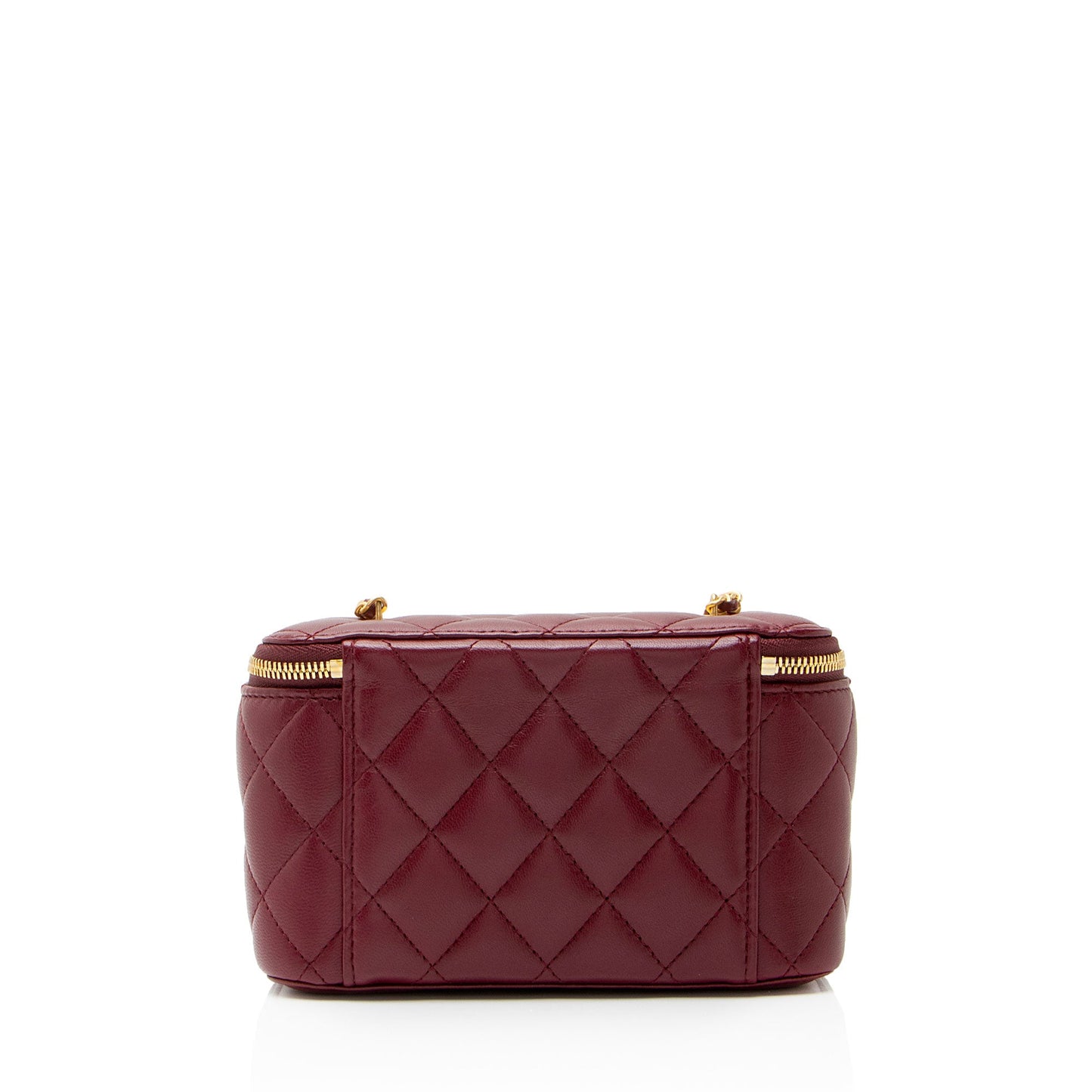 Chanel Lambskin Coco Hearts Small Vanity Case