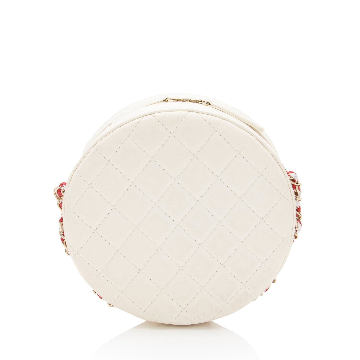 Chanel Lambskin Coco Lifesaver Round Crossbody