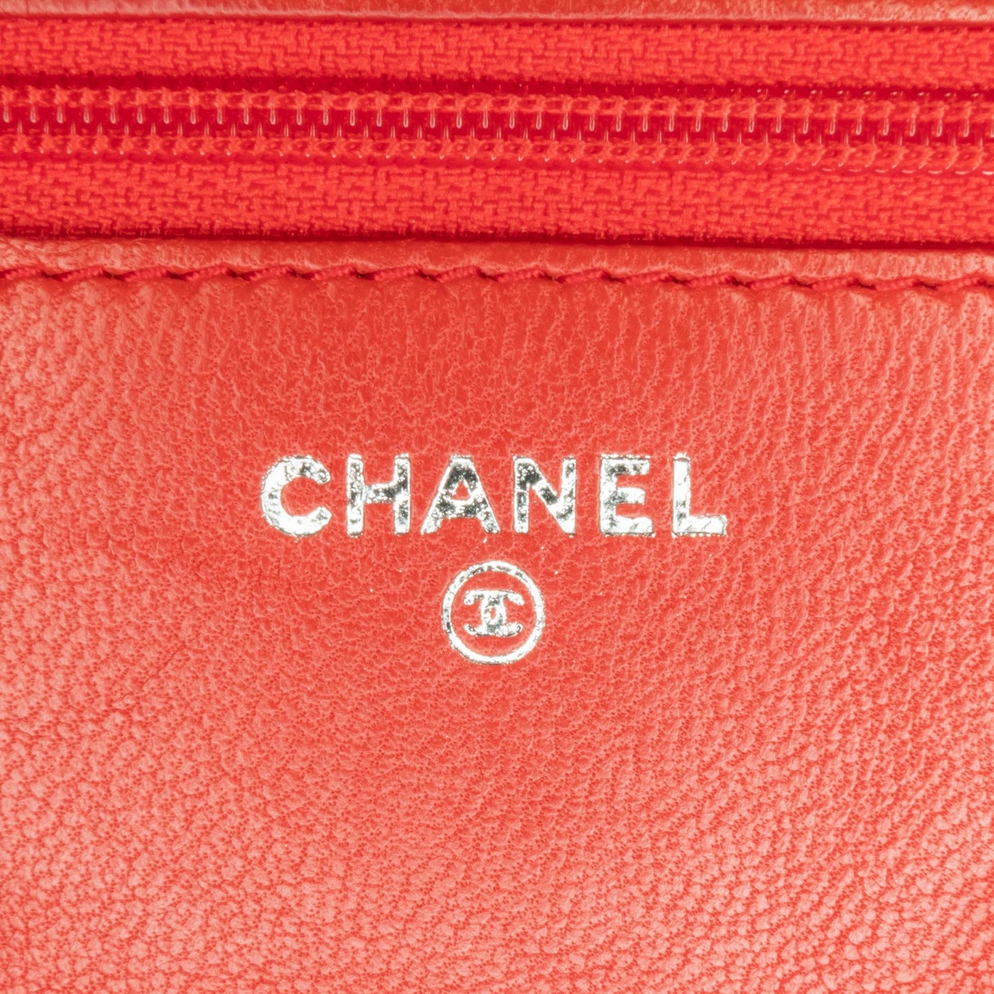 Chanel Lambskin Diamond CC Wallet on Chain (SHG-K03AWt)