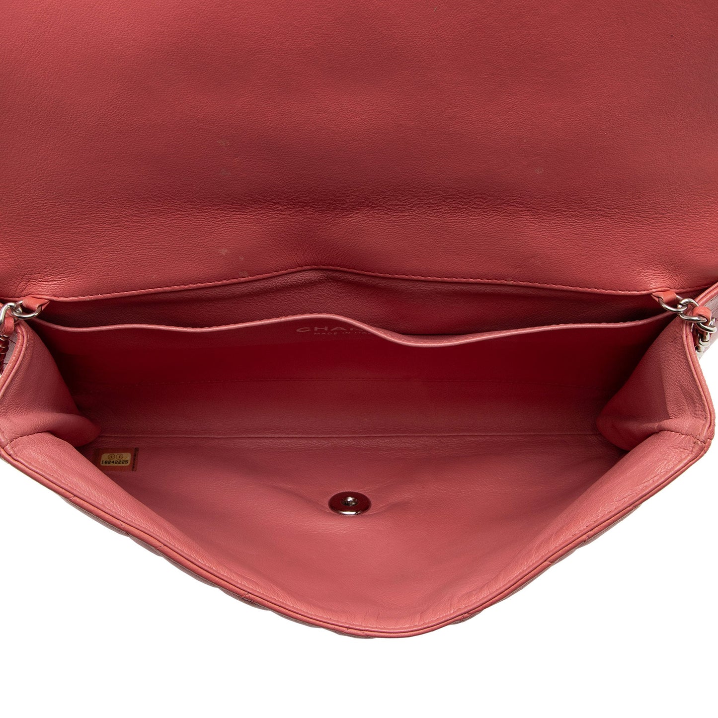 Chanel Lambskin Flap Clutch on Chain (SHF-1nJPM6)