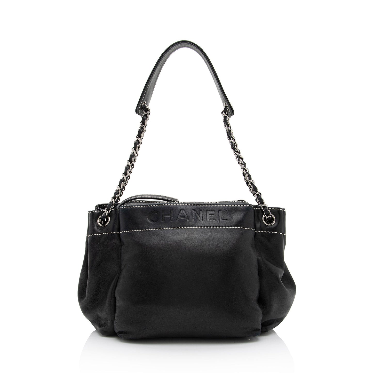 Chanel Lambskin LAX Accordion Shoulder Bag (SHF-WhynN4)