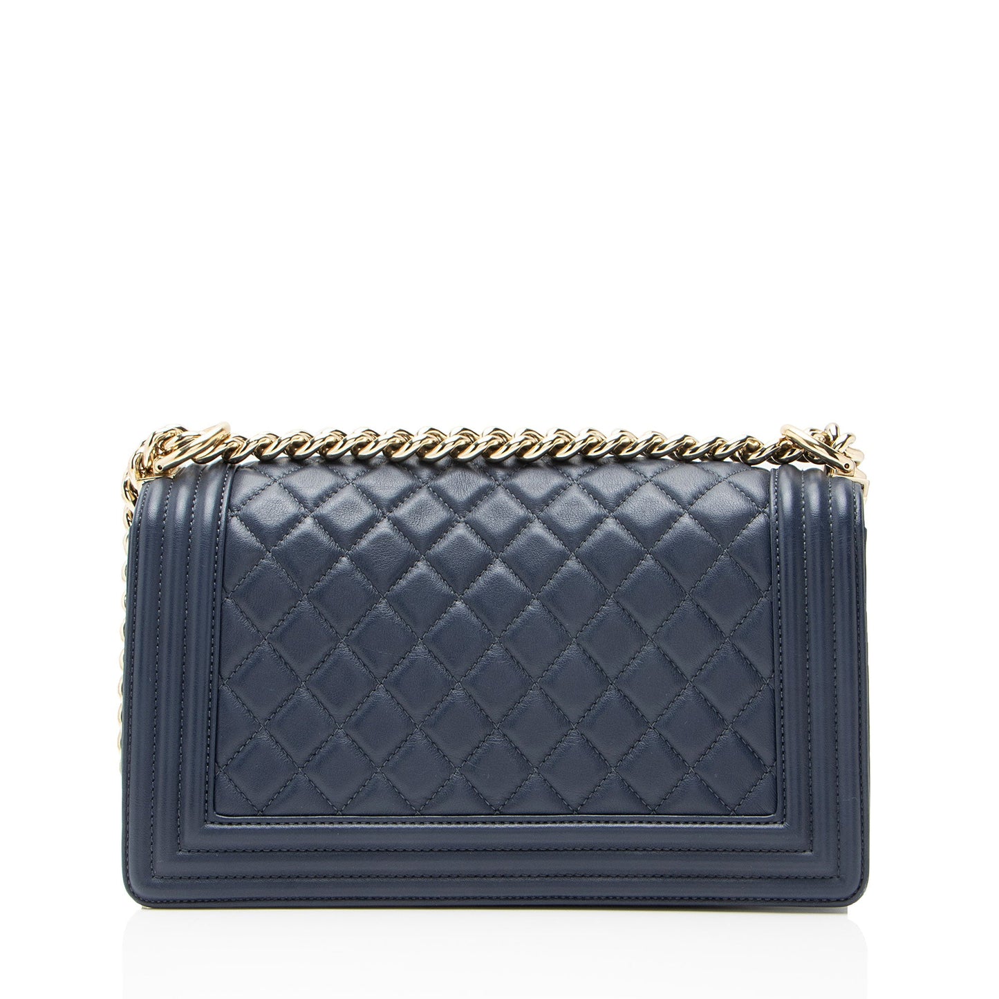 Chanel Lambskin Old Medium Boy Bag