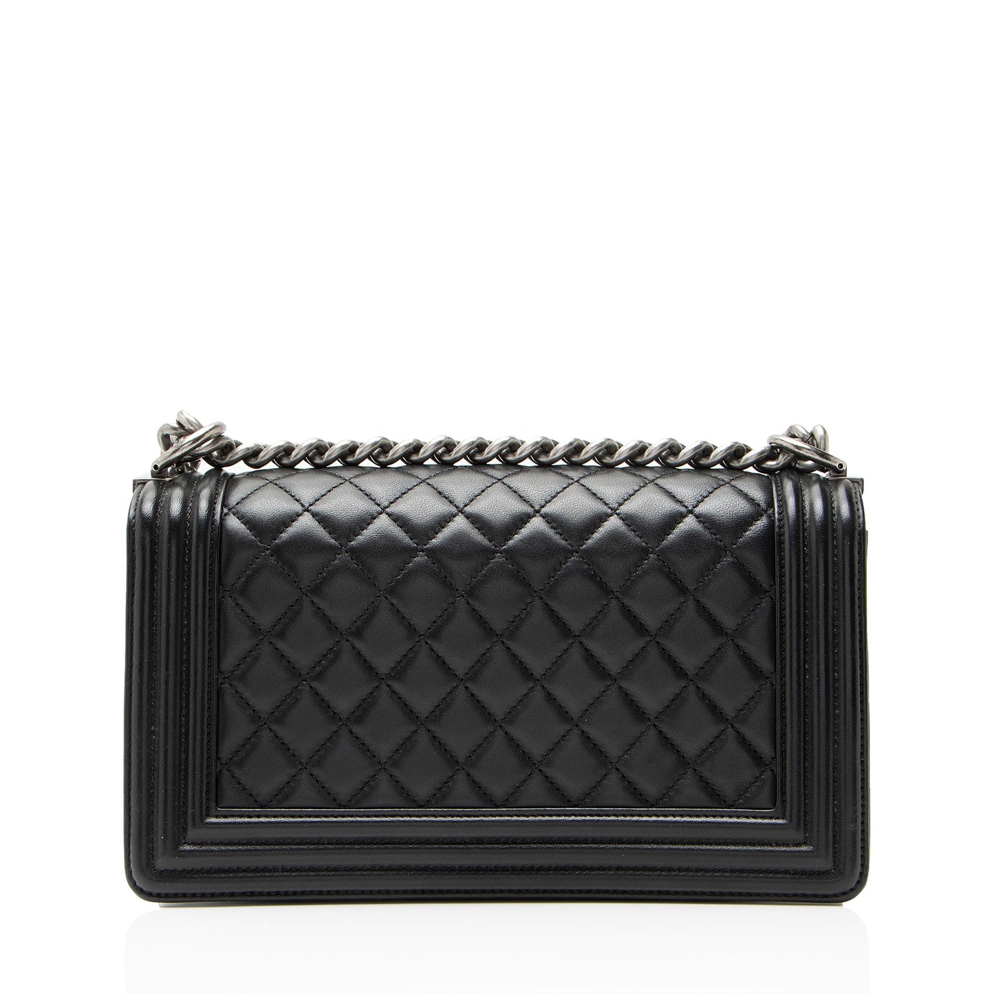 Chanel Lambskin Old Medium Boy Bag