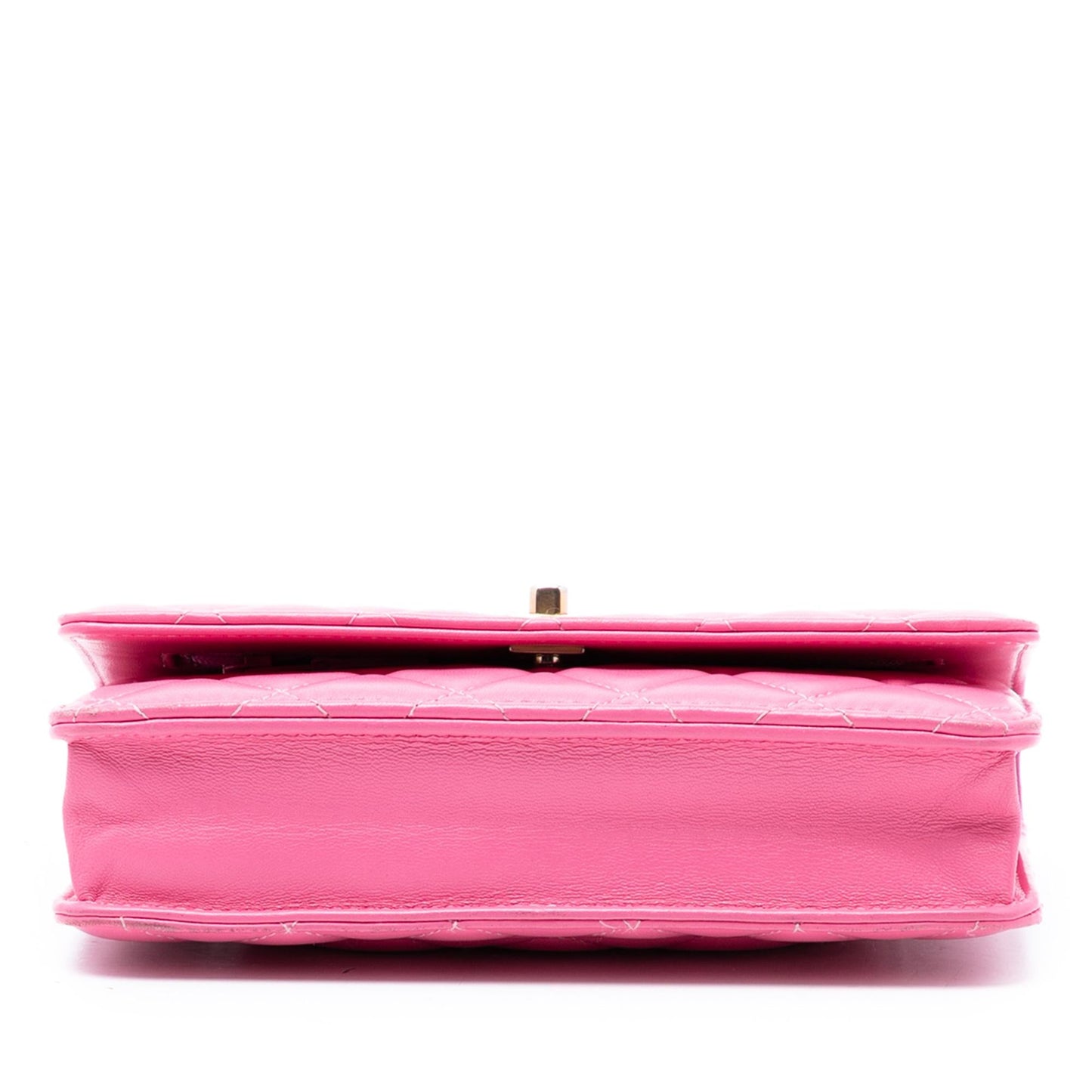 Chanel Lambskin Pearl Crush Wallet On Chain