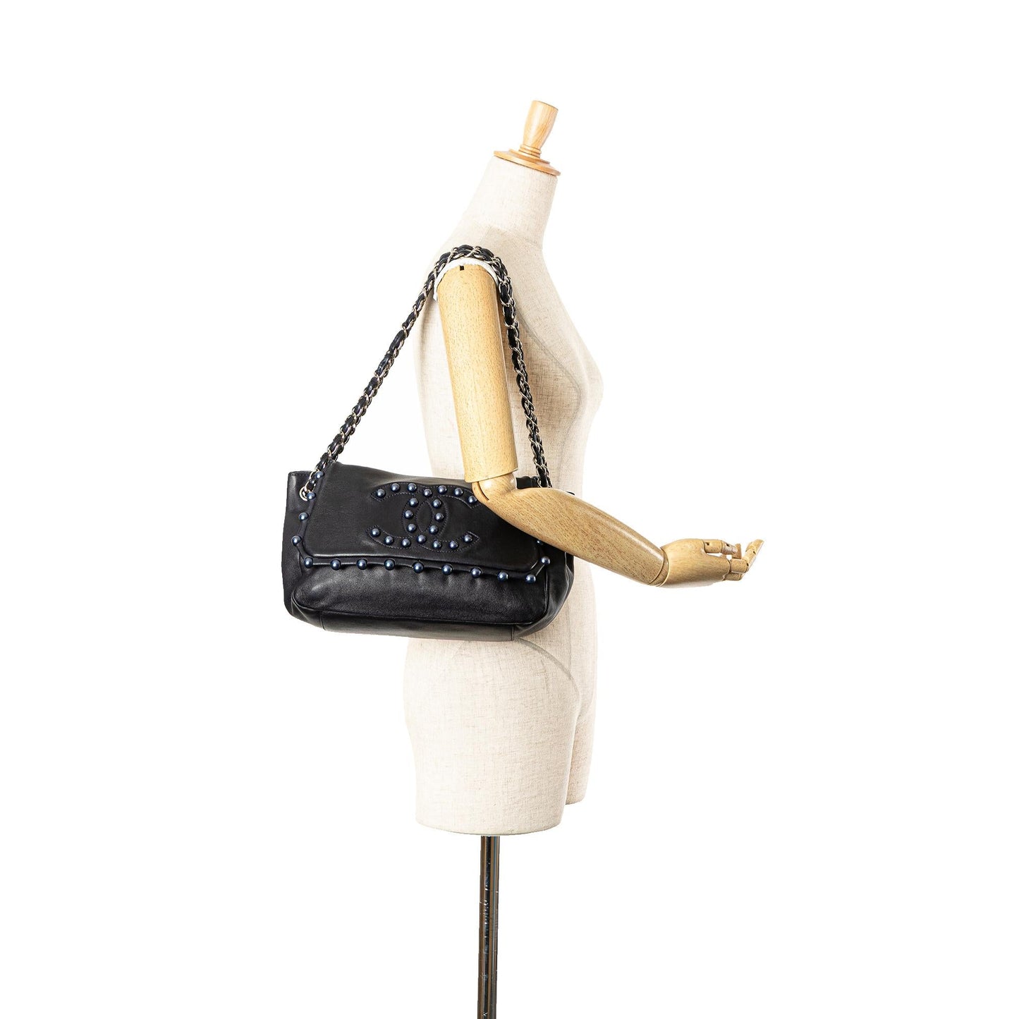 Chanel Lambskin Pearl Obsession Flap