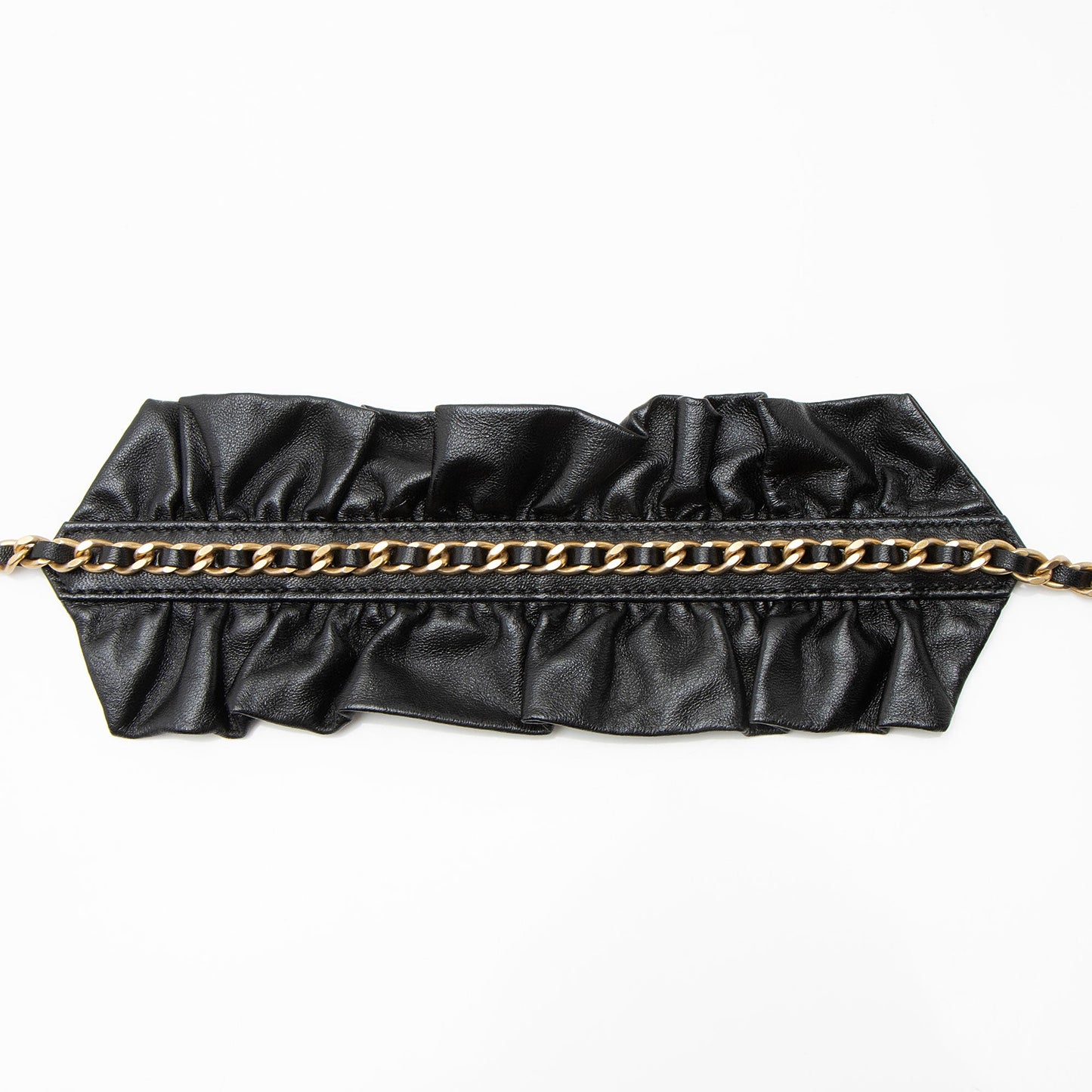 Chanel Lambskin Romance Mini Wallet on Chain