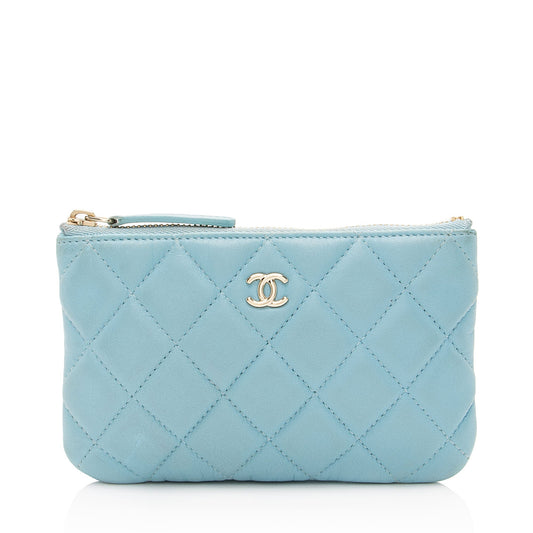 Chanel Lambskin Small O-Case