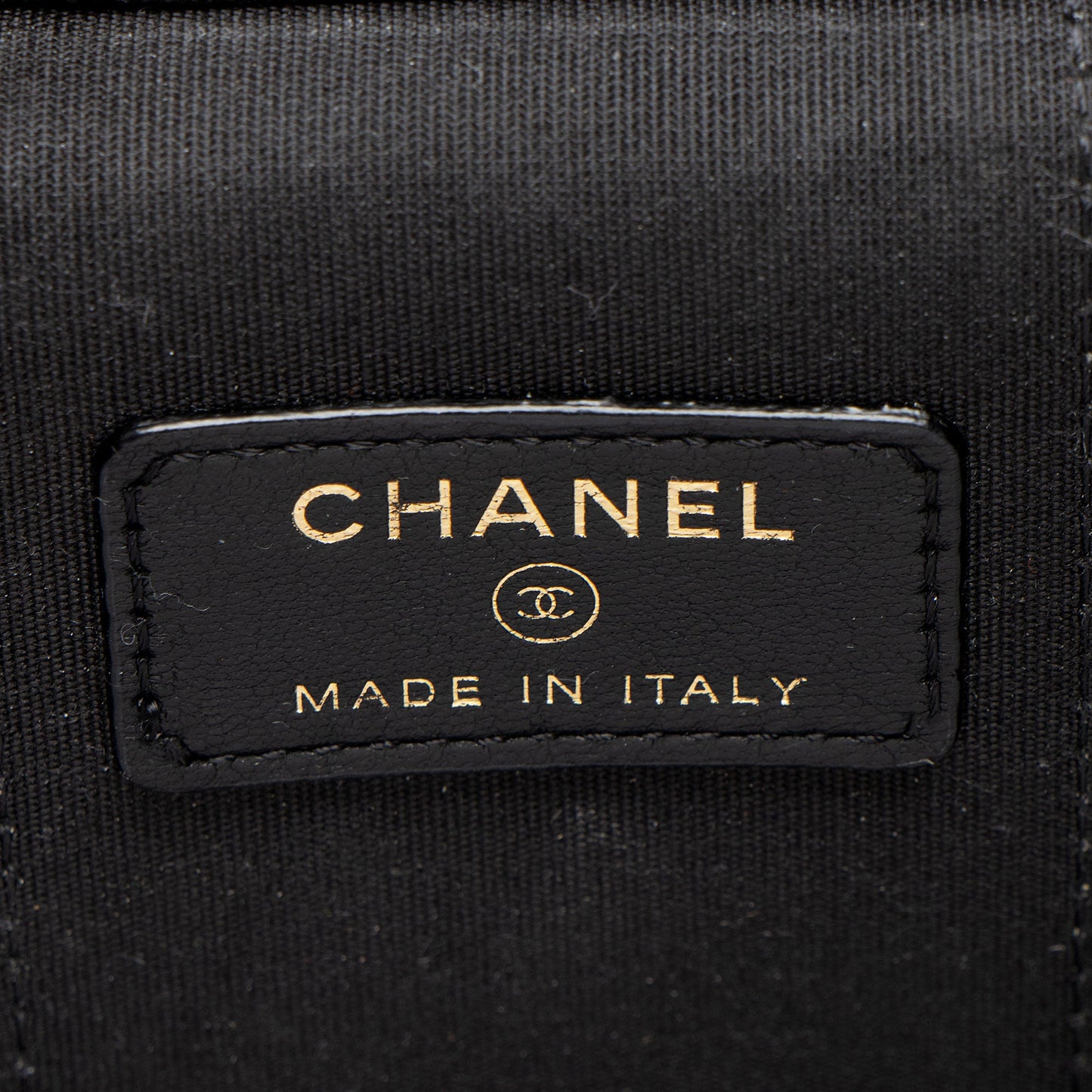 Chanel Lambskin Top Handle Mini Vanity Case