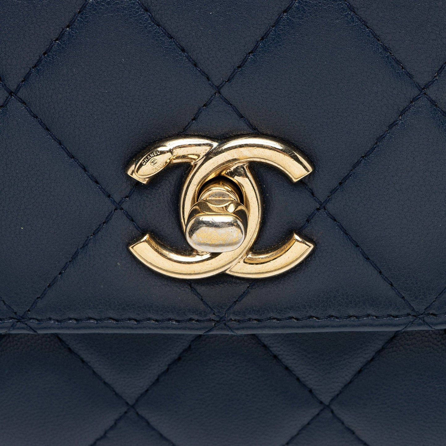 Chanel Lambskin Trendy CC Card Holder on Chain