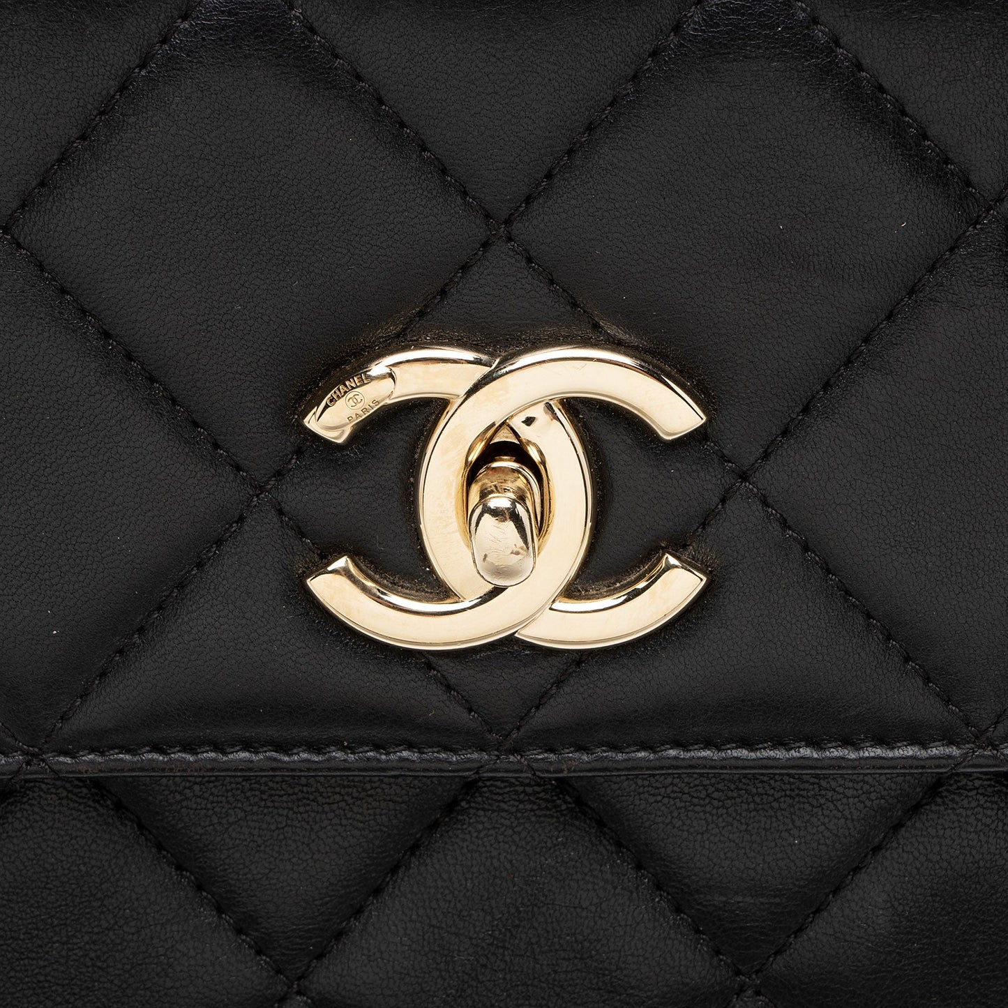 Chanel Lambskin Trendy CC Small Top Handle
