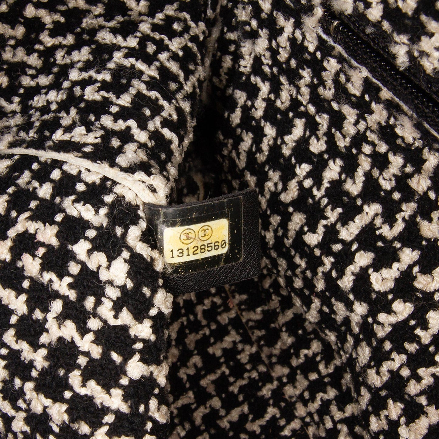Chanel Lambskin Tweedy Flap