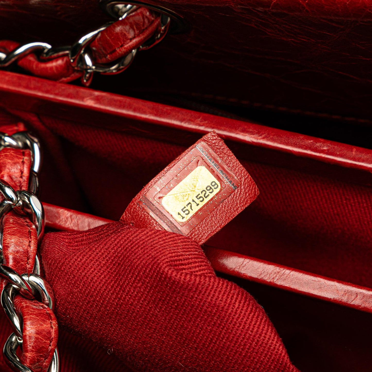 Chanel Large Glazed Calfskin Mademoiselle Bowling Bag