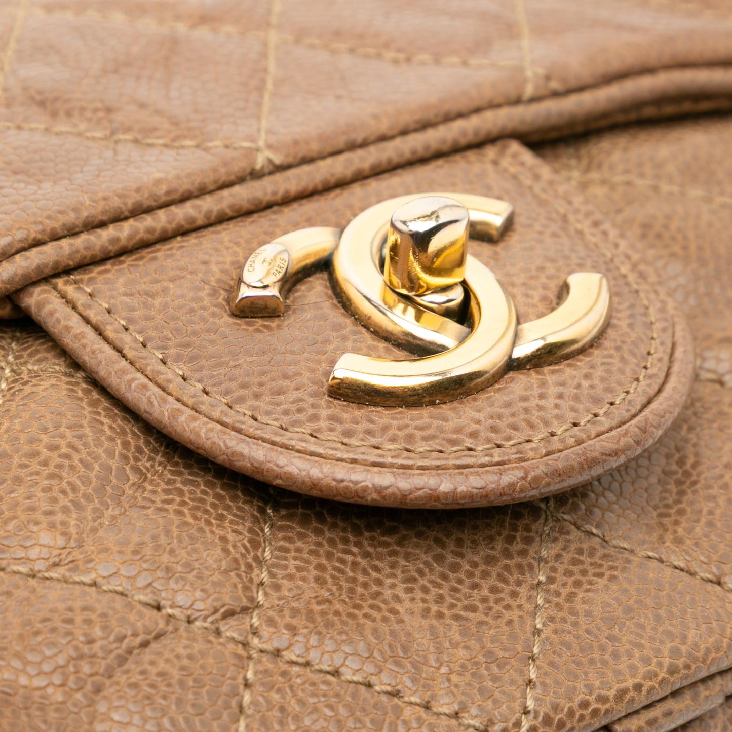 Chanel Large Quilted Caviar Shiva Flap