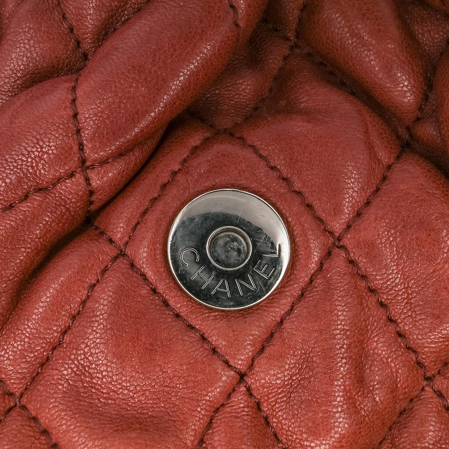 Chanel Large Quilted Lambskin Chain Around Flap