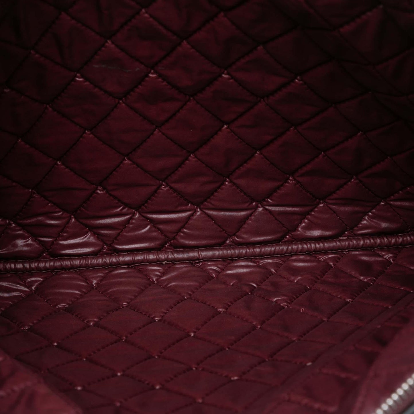 Chanel Large Quilted Lambskin O Case Clutch