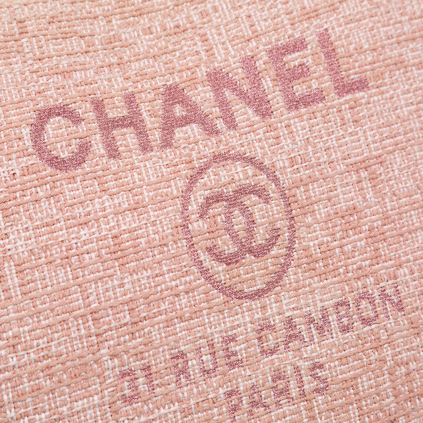 Chanel Large Tweed Deauville O Case Clutch