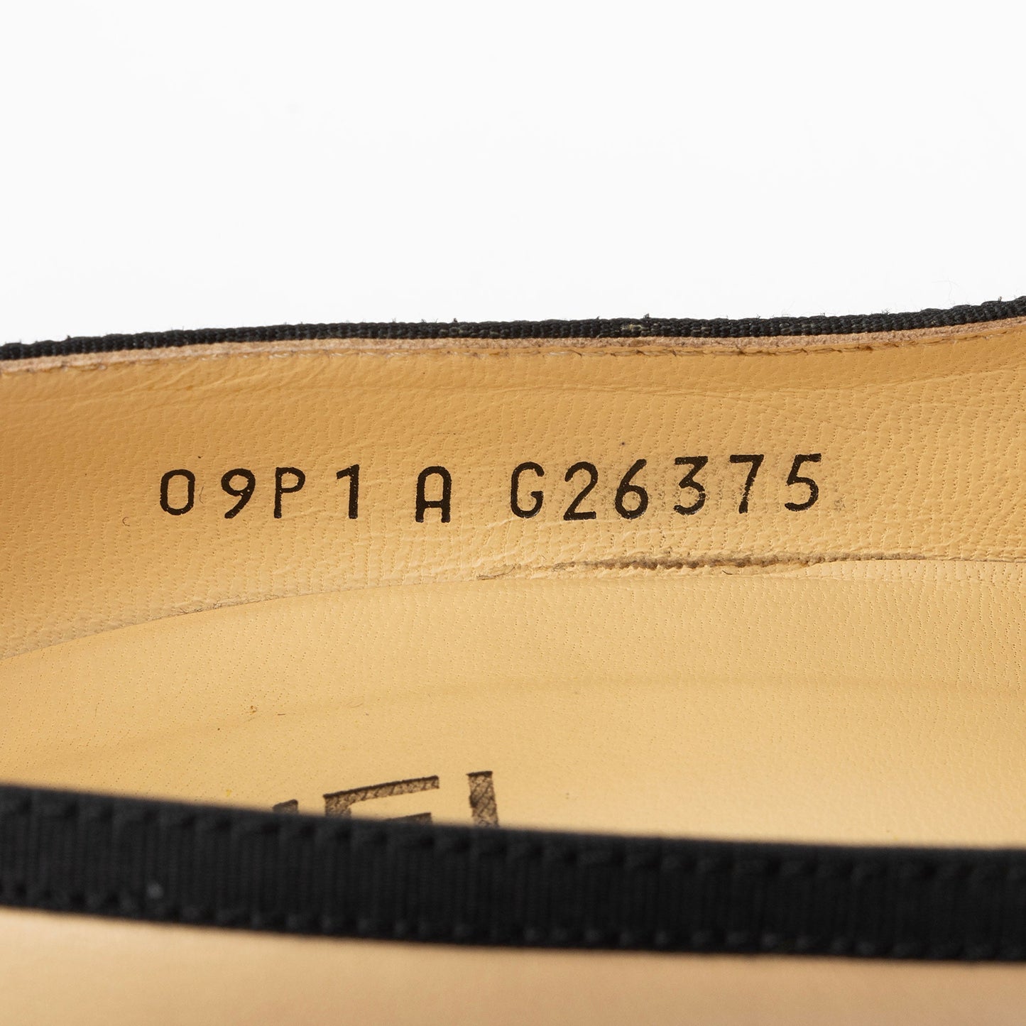 Chanel Leather Grosgrain Bow Peep Toe Pumps - Size 9.5 / 39.5