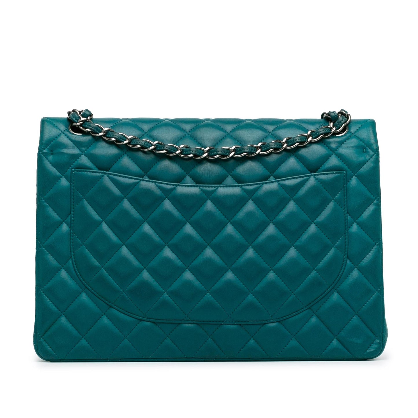 Chanel Maxi Classic Lambskin Double Flap (SHG-6Txhsf)