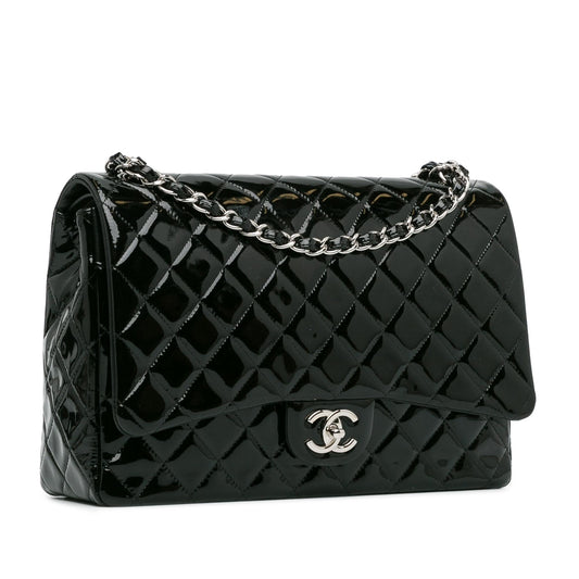 Luxury Chanel Maxi Classic Patent Double Flap (SHG-WJjEtr)