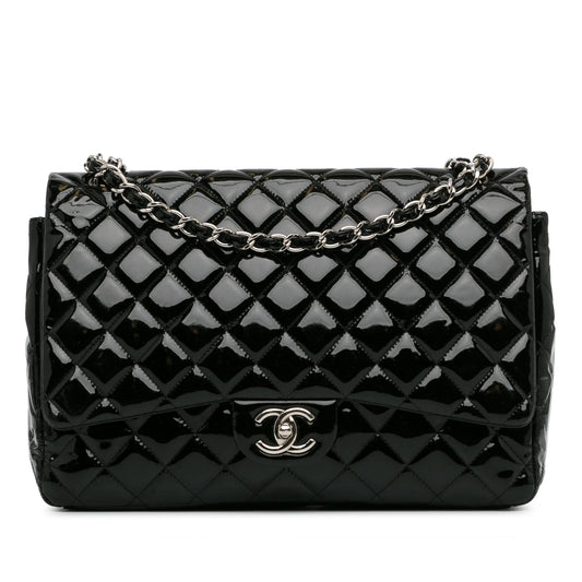 Luxury Chanel Maxi Classic Patent Double Flap (SHG-Kp6Vq5)