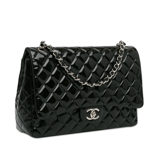 Luxury Chanel Maxi Classic Patent Double Flap (SHG-ZO43LK)