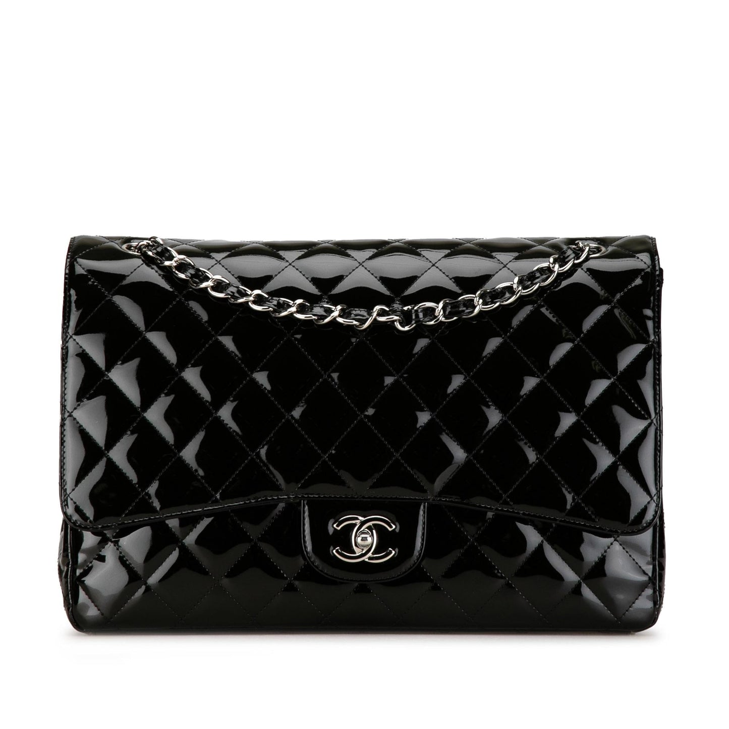 Luxury Chanel Maxi Classic Patent Single Flap (SHG-eigFNa)