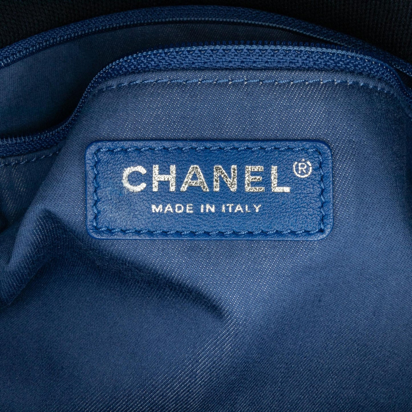 Chanel Maxi Multicolor Stripe Jersey Rope Flap
