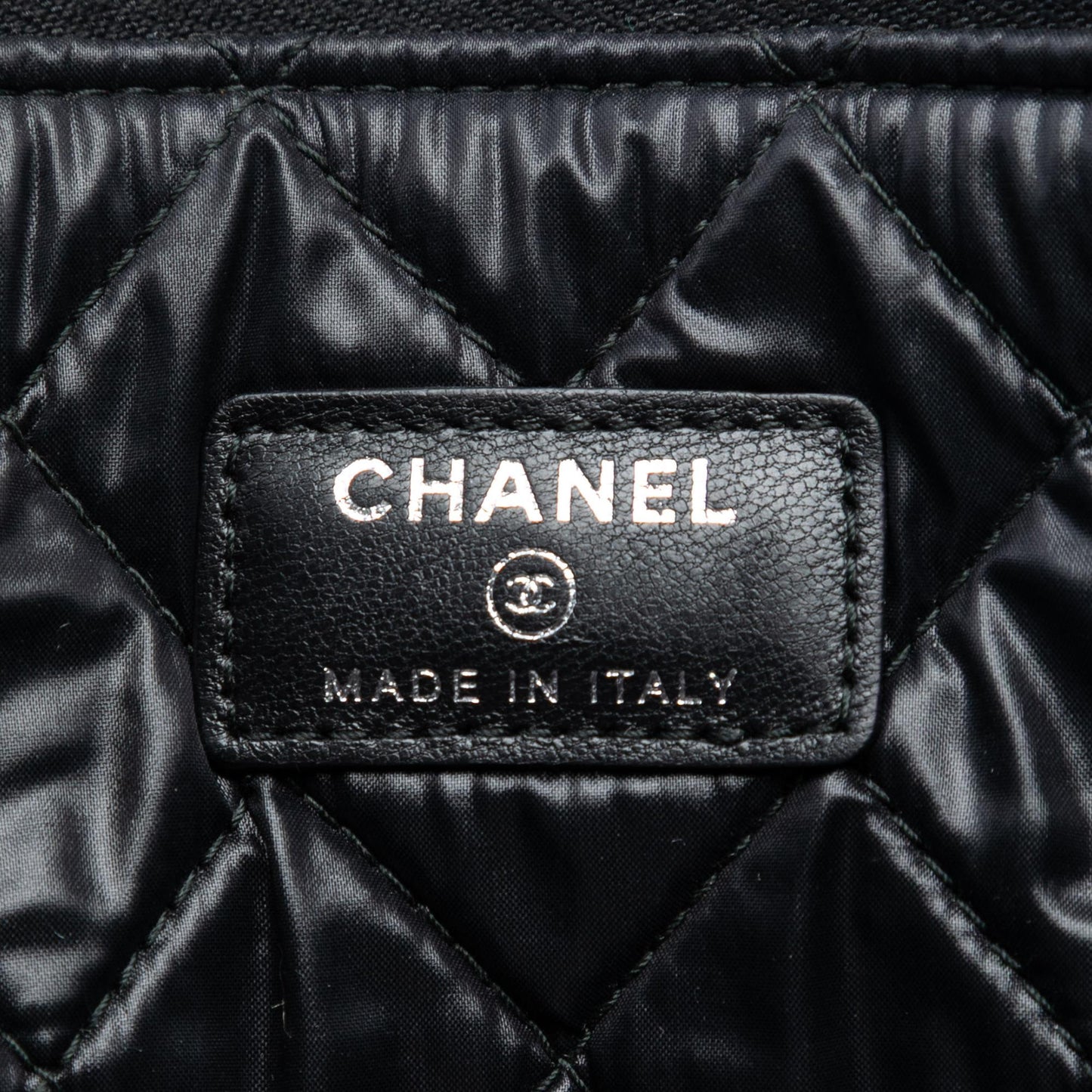 Chanel Medium Bicolor Lambskin Boy O Case Clutch
