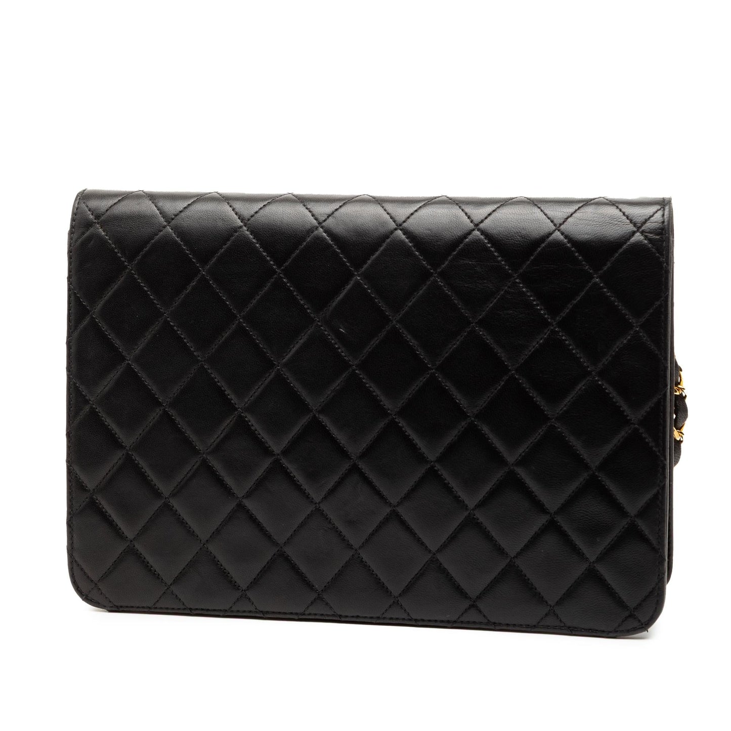 Chanel Medium CC Quilted Lambskin Single Flap