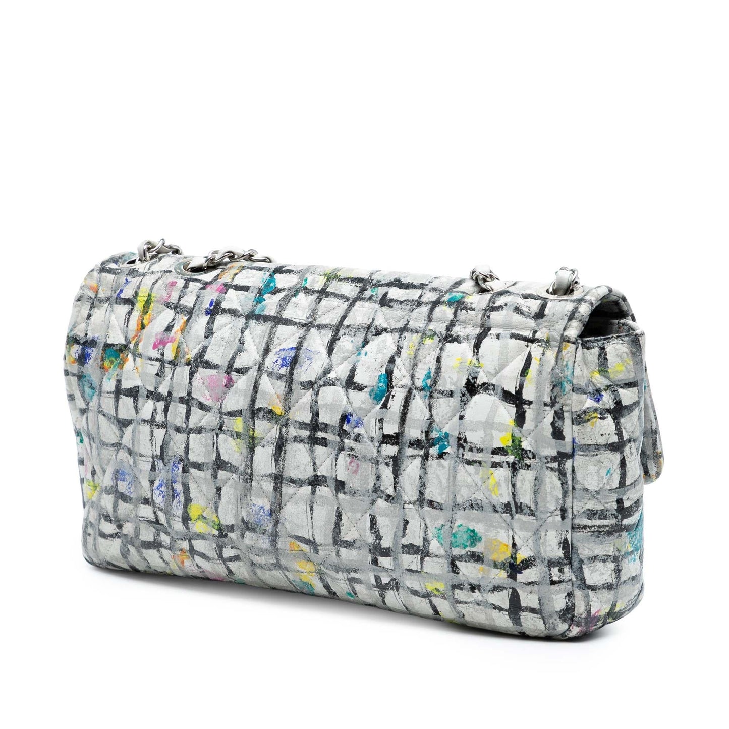 Chanel Medium Calfskin Hand Painted Graffiti Flap