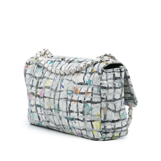Chanel Medium Calfskin Hand Painted Graffiti Flap