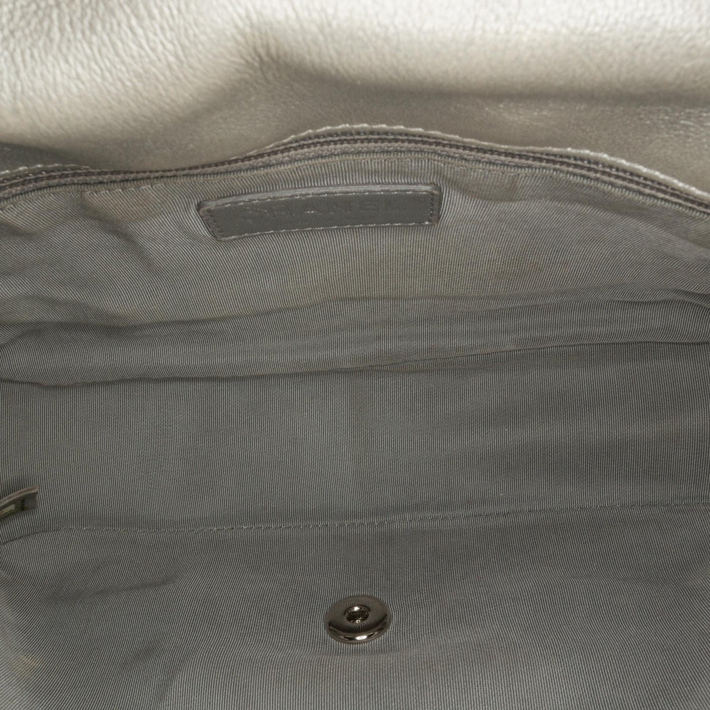 Chanel Medium Chevron Calfskin Stud Wars Flap