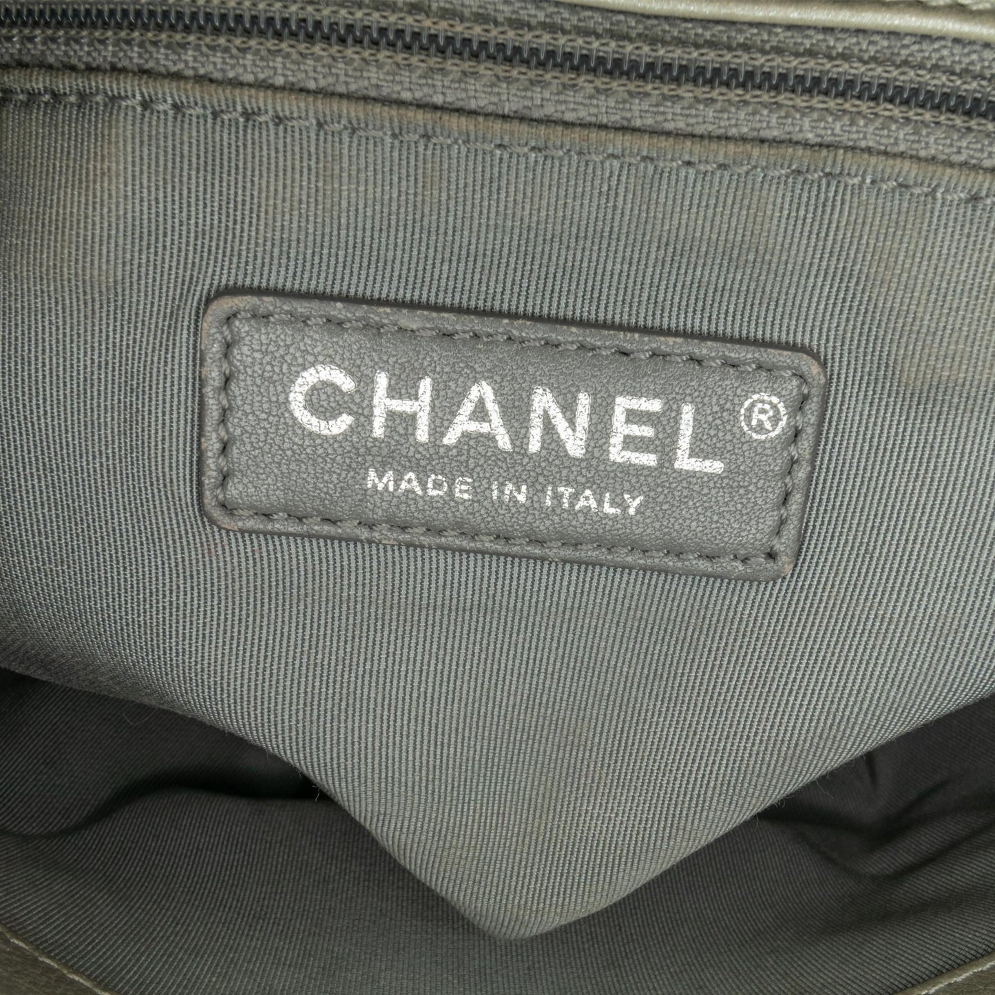 Chanel Medium Chevron Calfskin Stud Wars Flap
