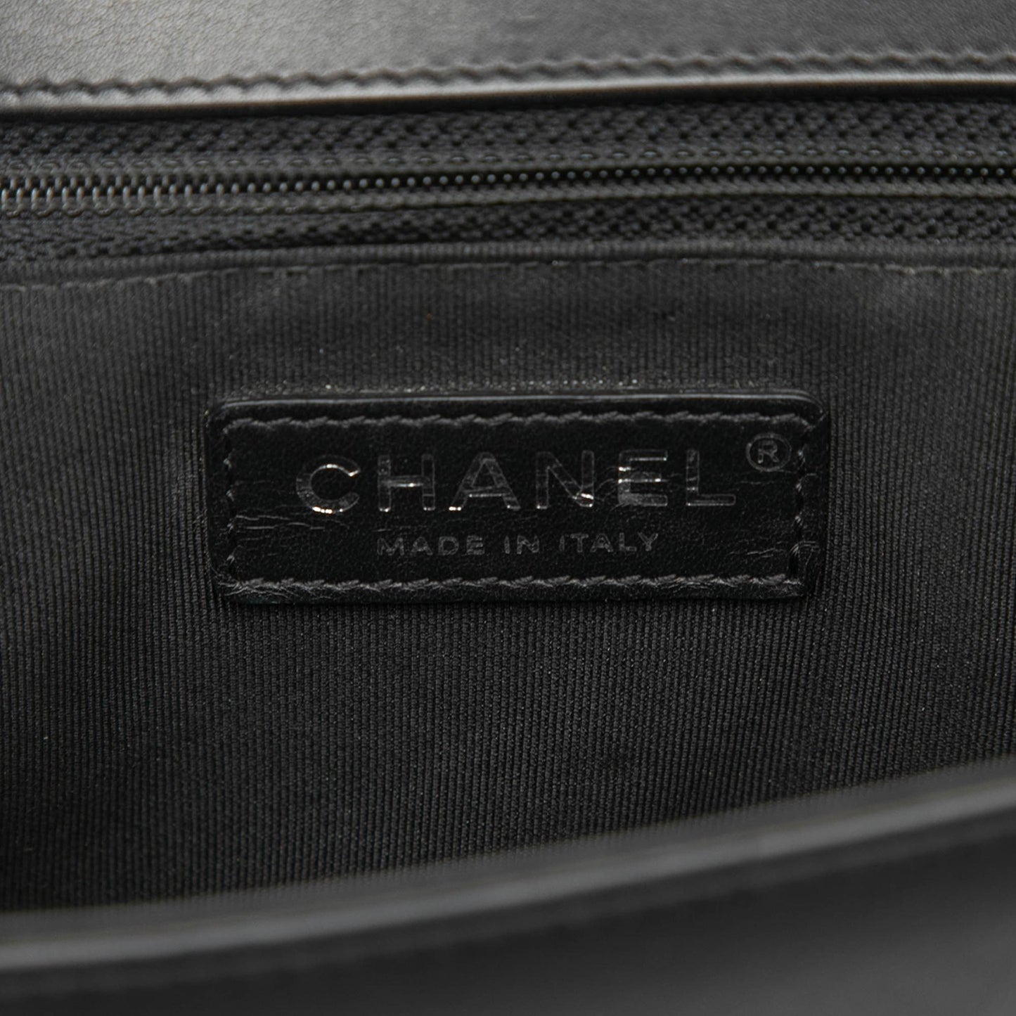 Chanel Medium Chevron Lambskin Boy Flap