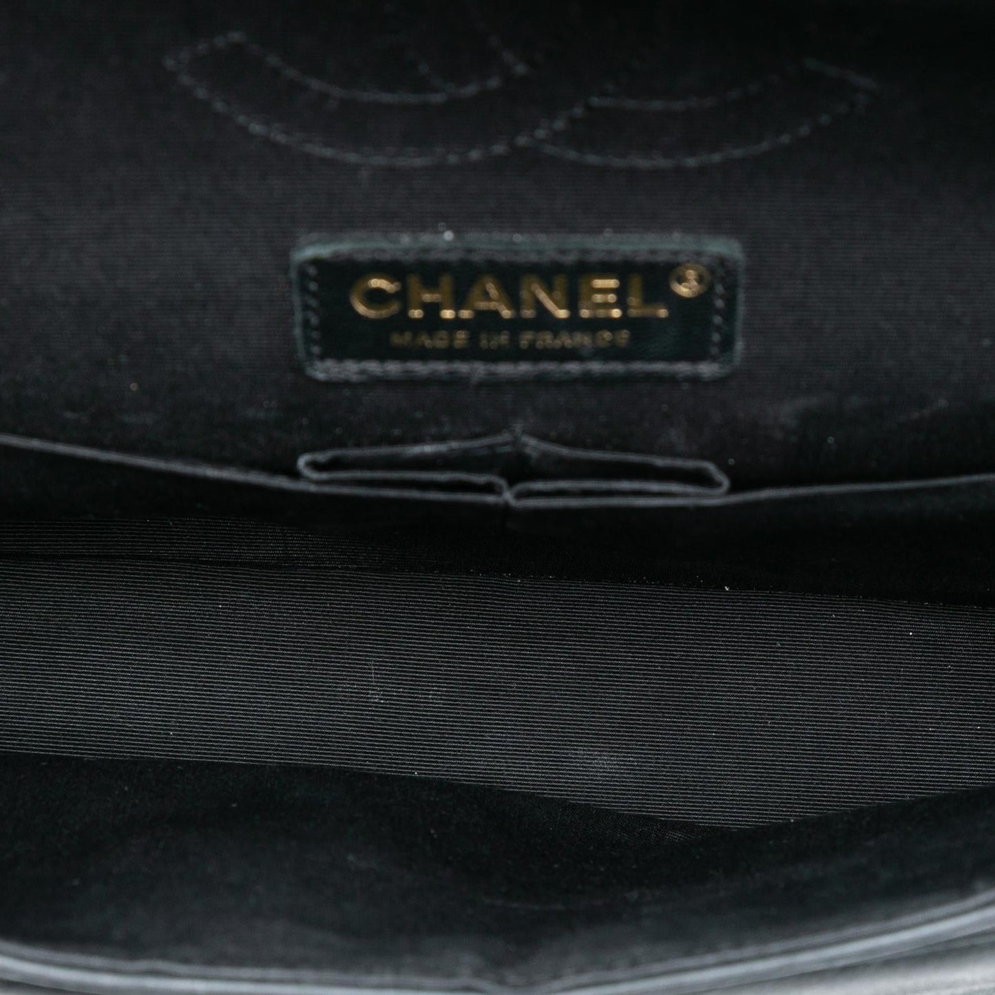 Chanel Medium Classic Bicolor Caviar Double Flap