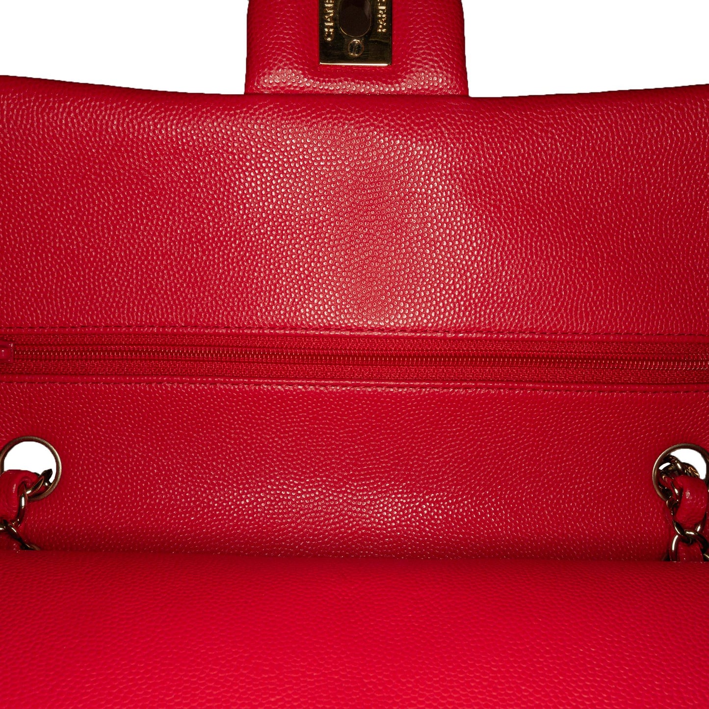 Chanel Medium Classic Caviar Double Flap (SHG-Pe4Lry)