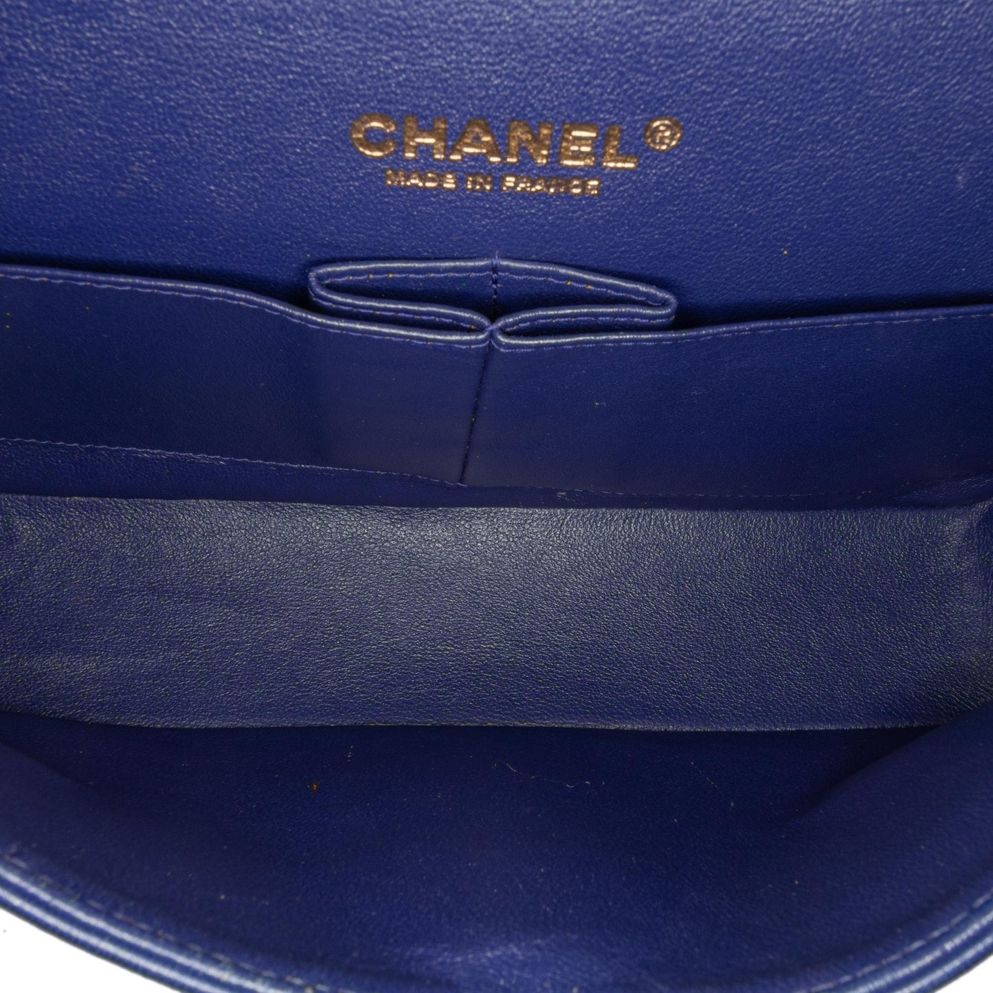Chanel Medium Classic Chevron Lambskin Double Flap (SHG-HArZHX)